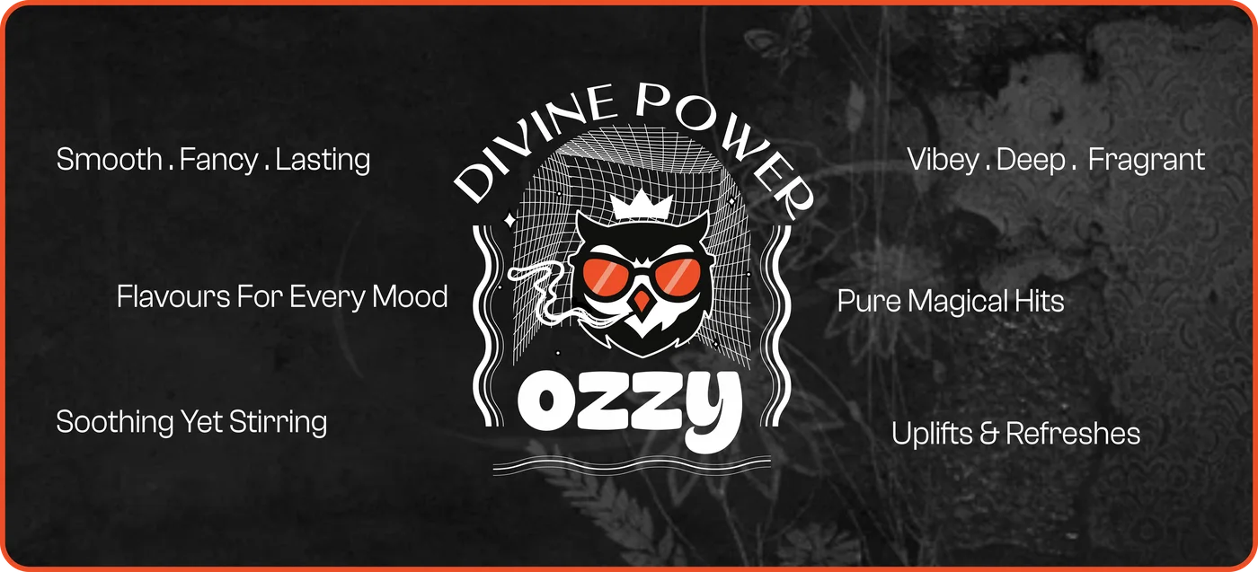 Ozzy divine power brand creative